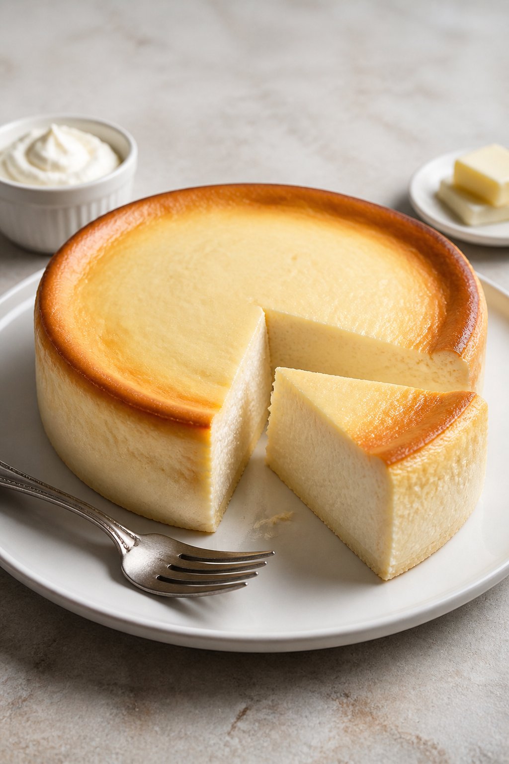 Creamy Carnivore Cheesecake Recipe close-up, ready to serve