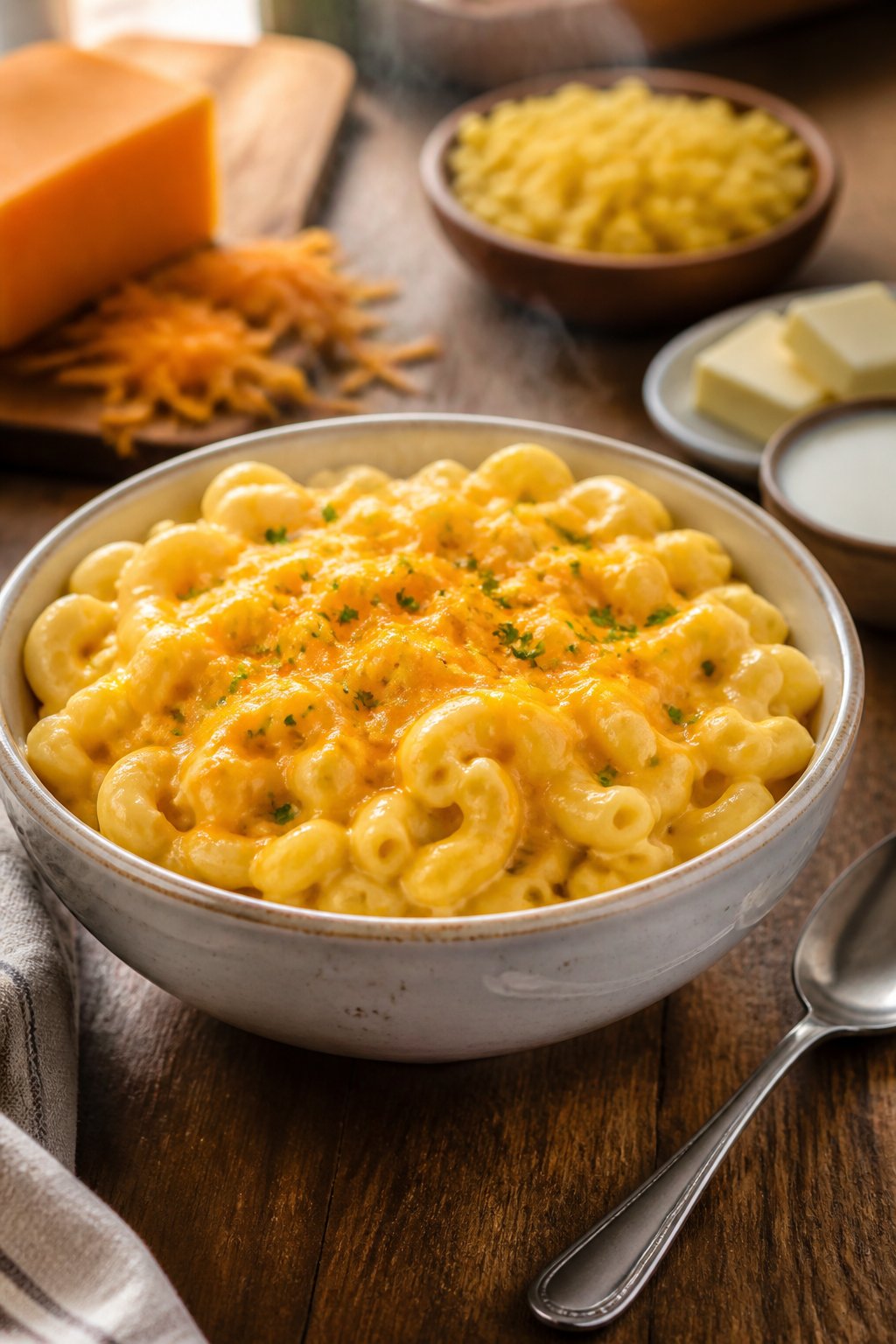 Red Robin Mac And Cheese Recipe close-up, ready to serve