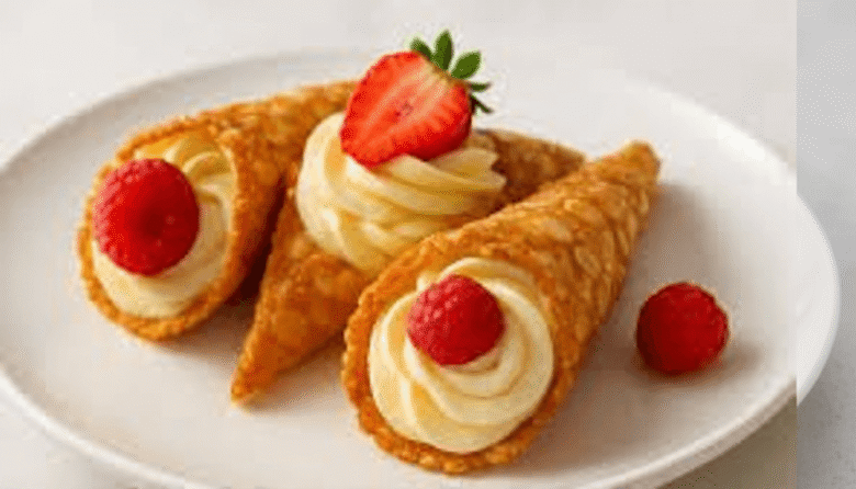Cheesecake Almond Cone Recipe