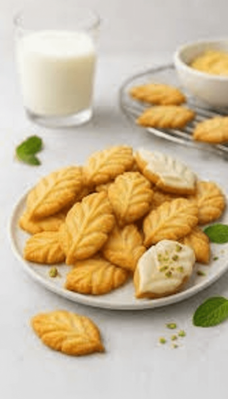 Italian Leaf Cookies 