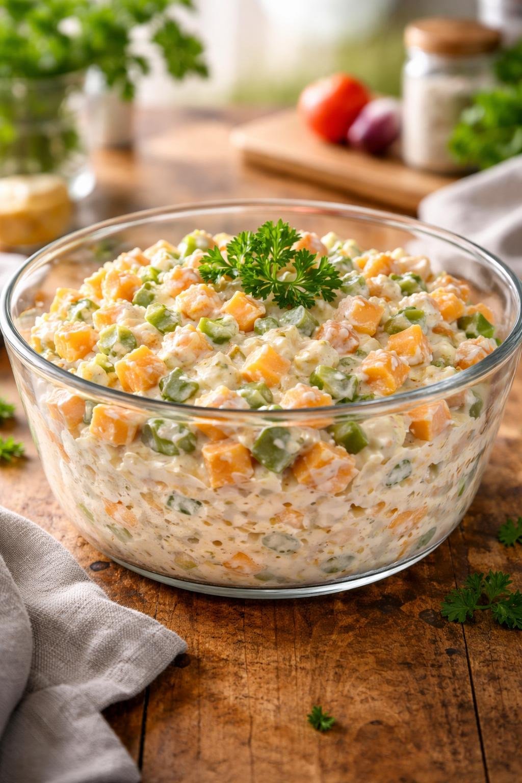 Aunt Myrna's Party Cheese Salad 