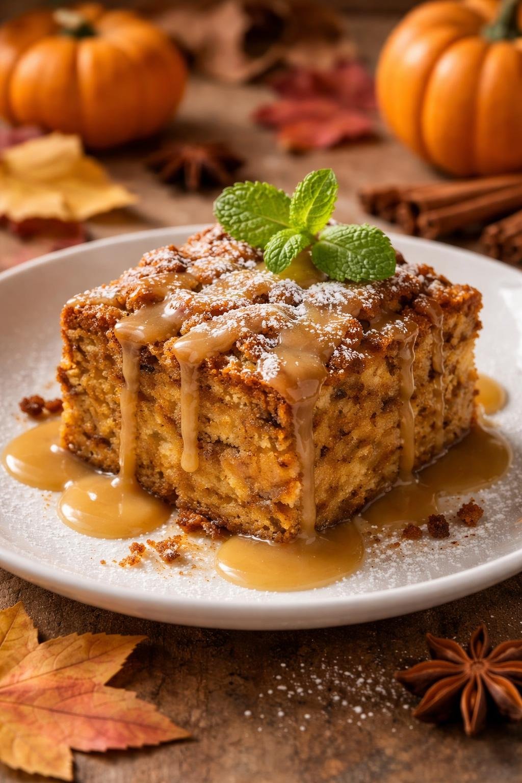 Carrabba's Pumpkin Bread Pudding 
