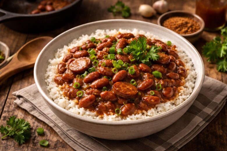 Cajun Ninja Red Beans And Rice Recipe
