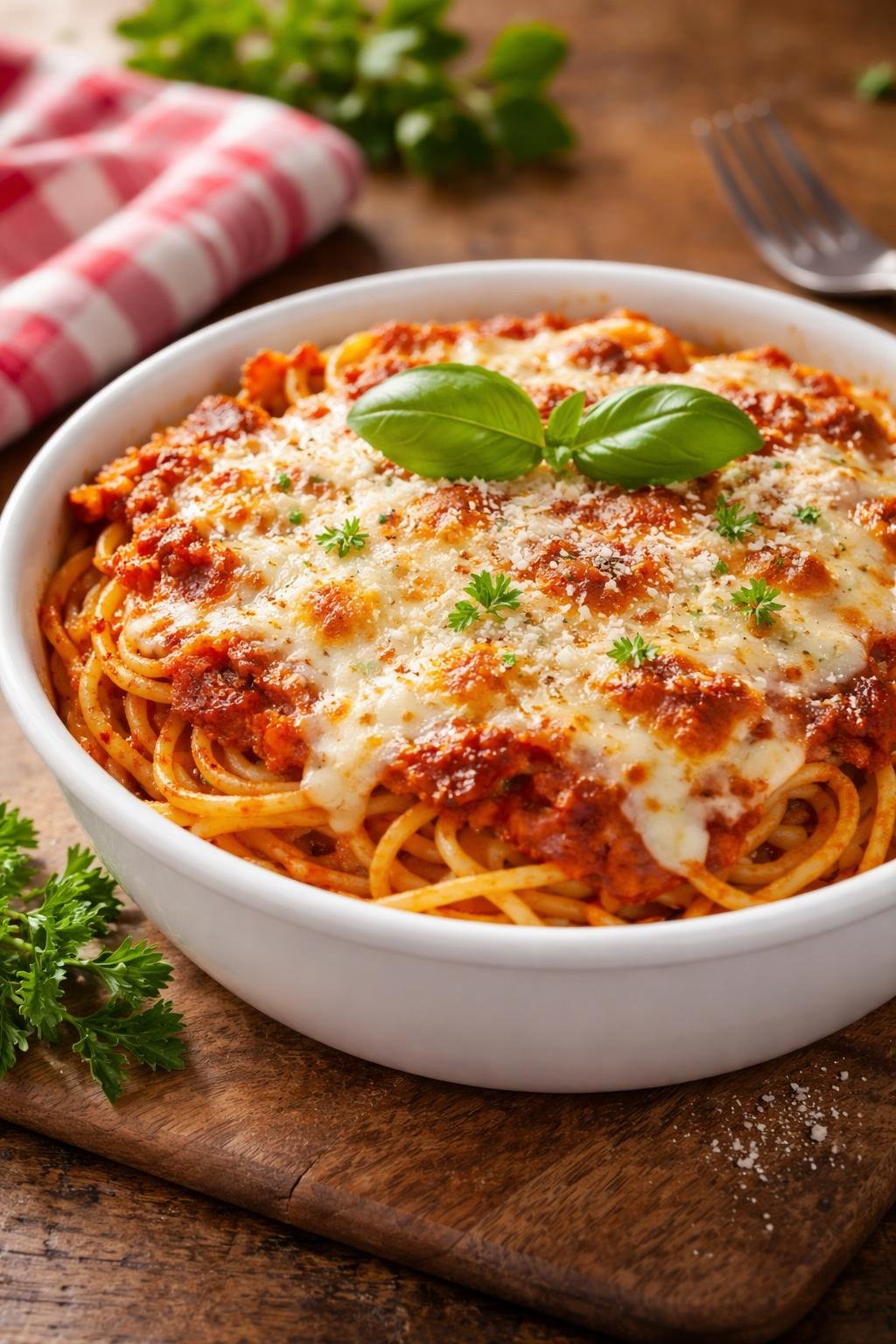 Fazoli's Baked Spaghetti 