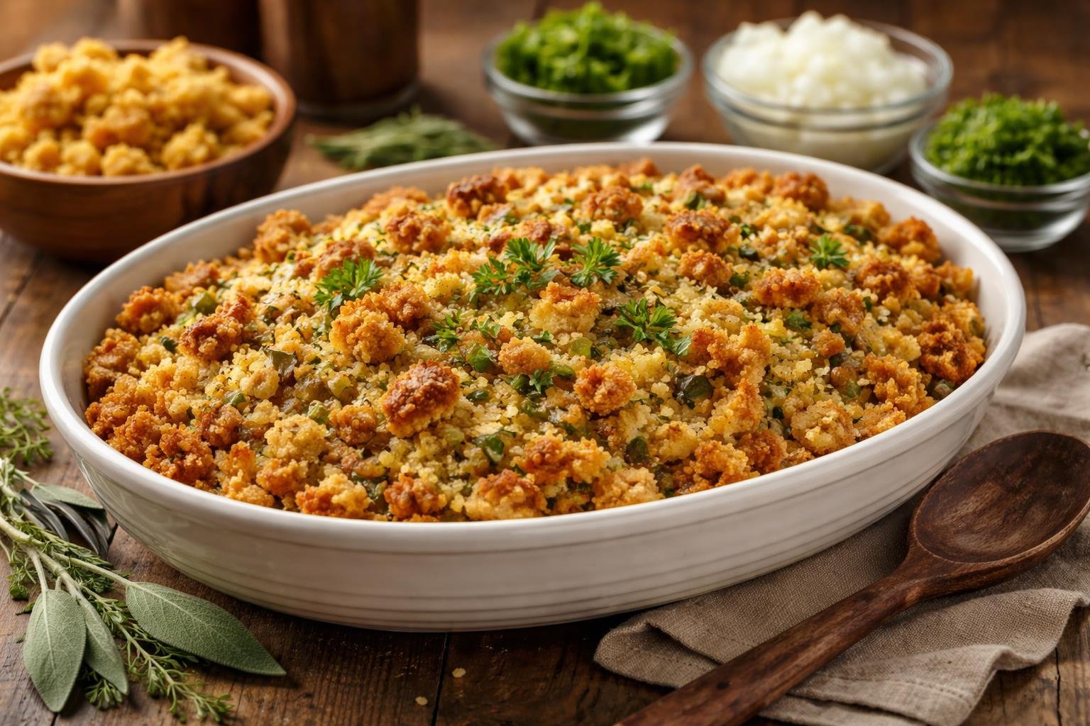 Bill Miller Cornbread Dressing 
