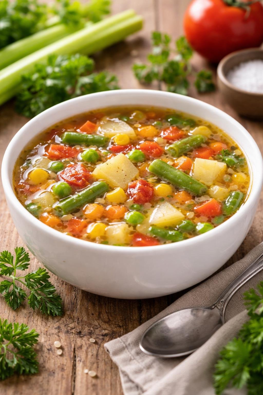 Bob Evans Vegetable Soup 