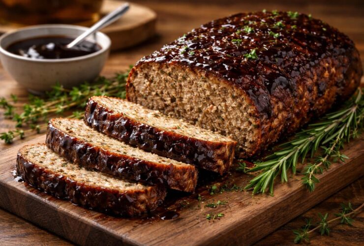 Bobby Flay Balsamic Meatloaf Recipe