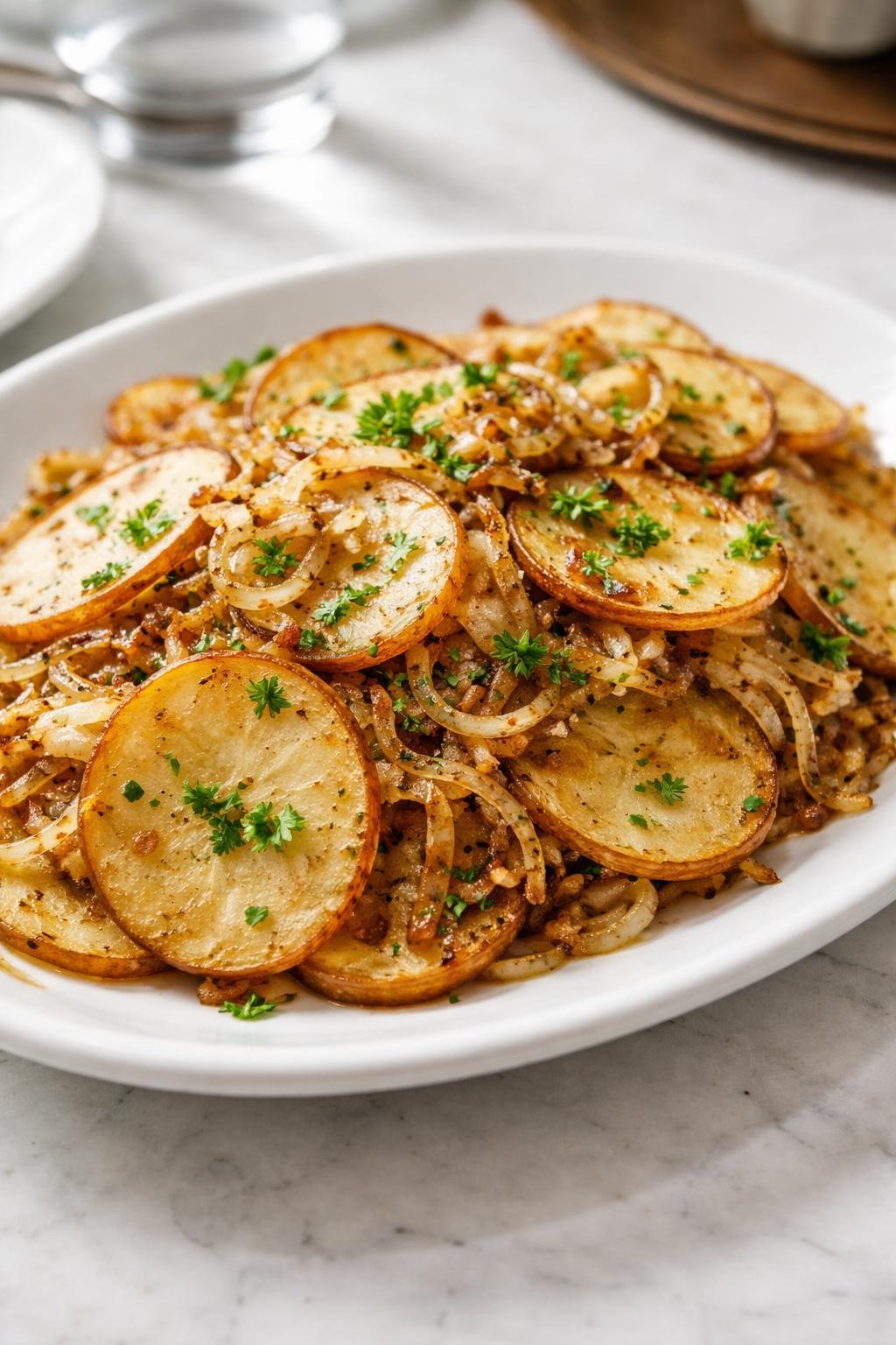 Ruth Chris Lyonnaise Potatoes 