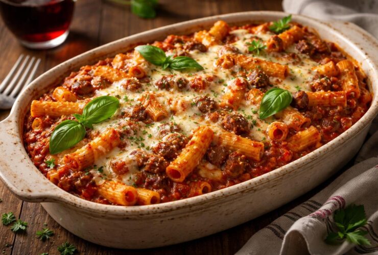 Maggiano's Taylor Street Baked Ziti Recipe