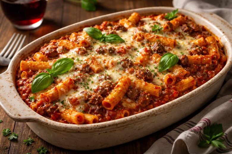 Maggiano's Taylor Street Baked Ziti Recipe