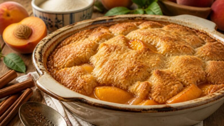 Paula Deen Peach Cobbler Recipe