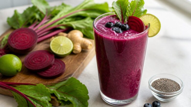 Beets Greens Detox Smoothie Recipe
