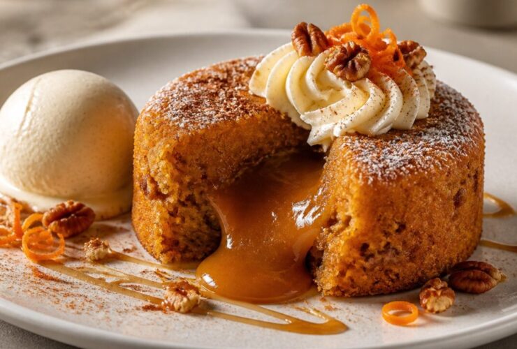 Bonefish Carrot Lava Cake Recipe