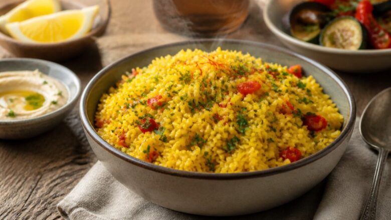 Cava Saffron Rice Recipe