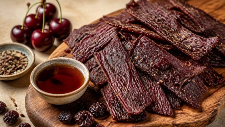 Cherry Maple Beef Jerky Recipe