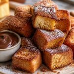 Chocolate Churro French Toast Bites Recipe
