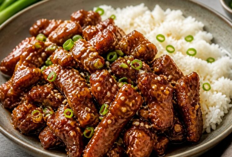 Honey Garlic Crispy Beef Recipe