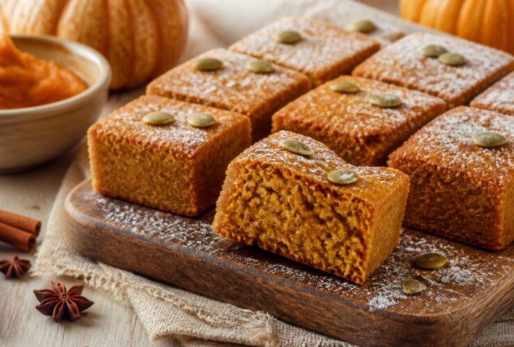 Keto Pumpkin Blondies Recipe