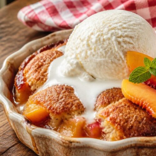 Mission Bbq Peggys Peach Cobbler Recipe