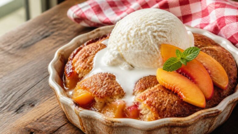 Mission Bbq Peggys Peach Cobbler Recipe