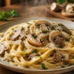 Mushroom Fettuccine Recipe