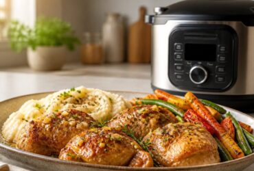 Ninja Foodi Possible Cooker Pro Garlic Chicken Recipe