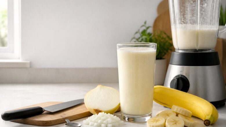 Onion And Banana Juice Recipe