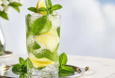 Qatar Airways Lemon Mint Drink Recipe