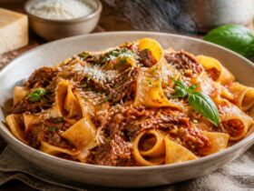Slow Cooker Beef Ragu With Pappardelle Recipe