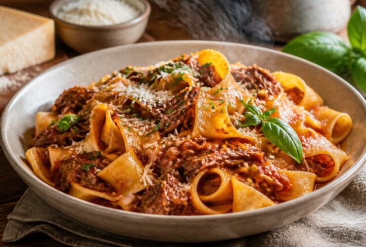 Slow Cooker Beef Ragu With Pappardelle Recipe