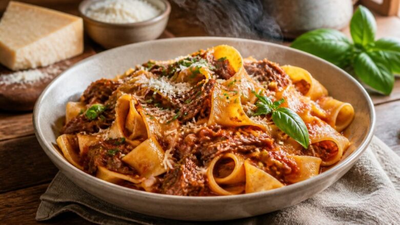 Slow Cooker Beef Ragu With Pappardelle Recipe