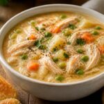 Slow Cooker Chicken Pot Pie Soup Recipe